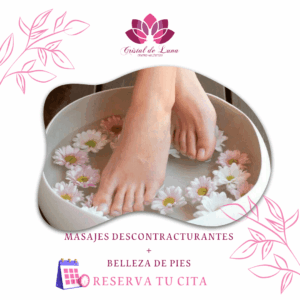 COMBO: MASAJE DESCONTRACTURANTE + BELLEZA DE PIES