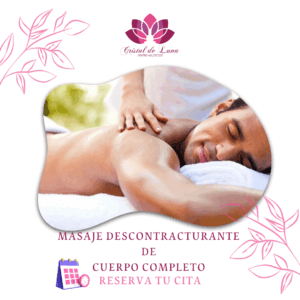 MASAJE DESCONTRACTURANTE DE CUERPO COMPLETO